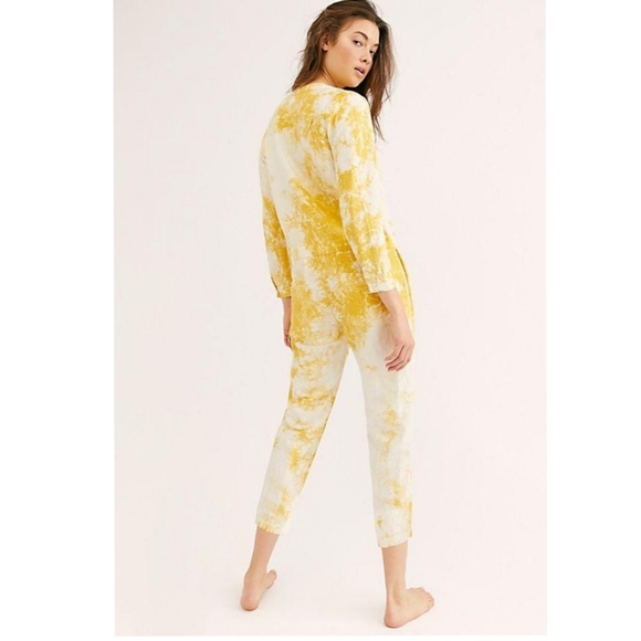 NWOT Free People x Seeker Tie Dye Jumpsuit - Picture 6 of 11